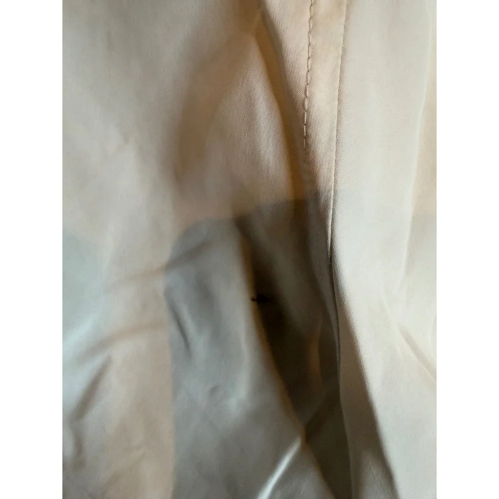 Polo Ralph Lauren Mens Cream White Swim Trunks Shorts Large Pony Logo Pocket